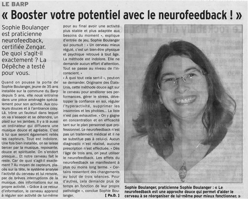 article neurofeedback - depeche bassin - le barp